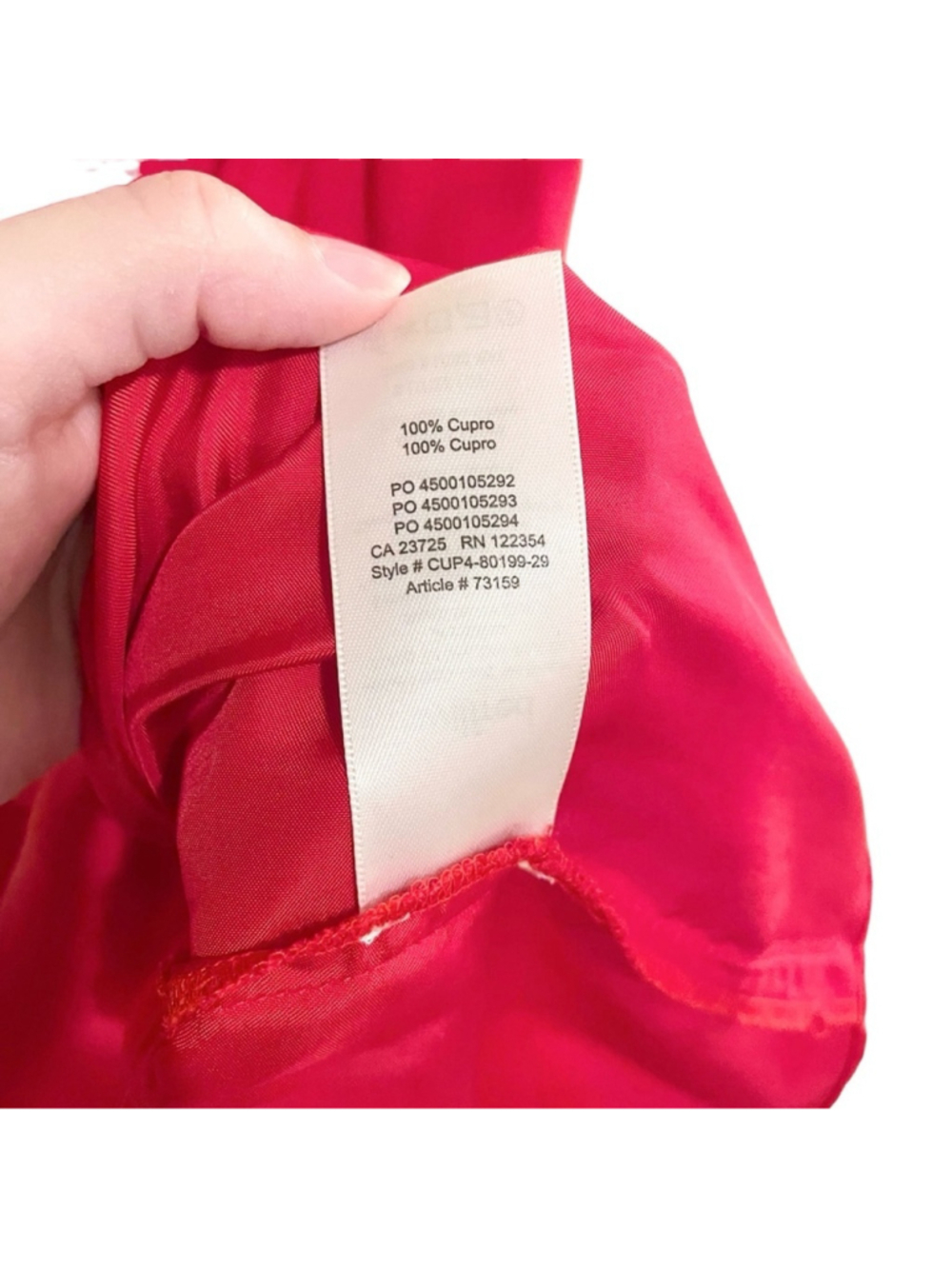 Aritzia Wilfred Red Isabelle Satin Mini Dress Mid-Thigh Size 2 - Picture 9 of 11